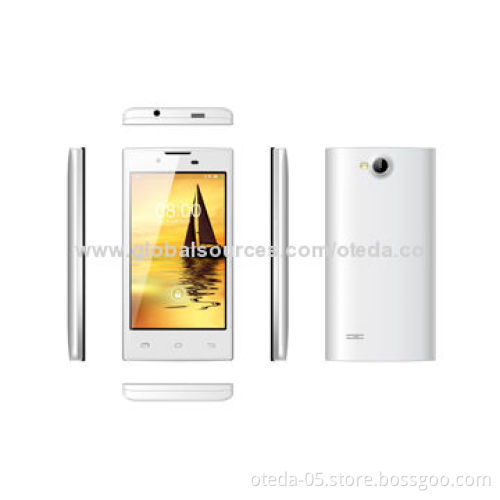 3G Phones, MTK6572 Quad Core 1.0GHz Processor, 4.0-inch TN, Support Android 4.2.2